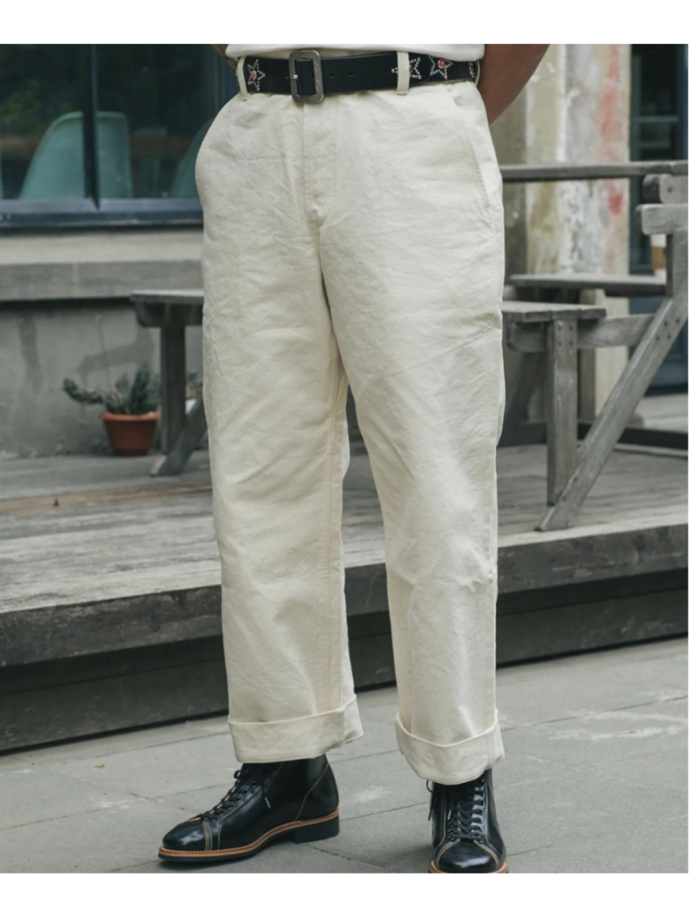 Experimental Test Sample Protective Cover Pants White Bronson MFG.34